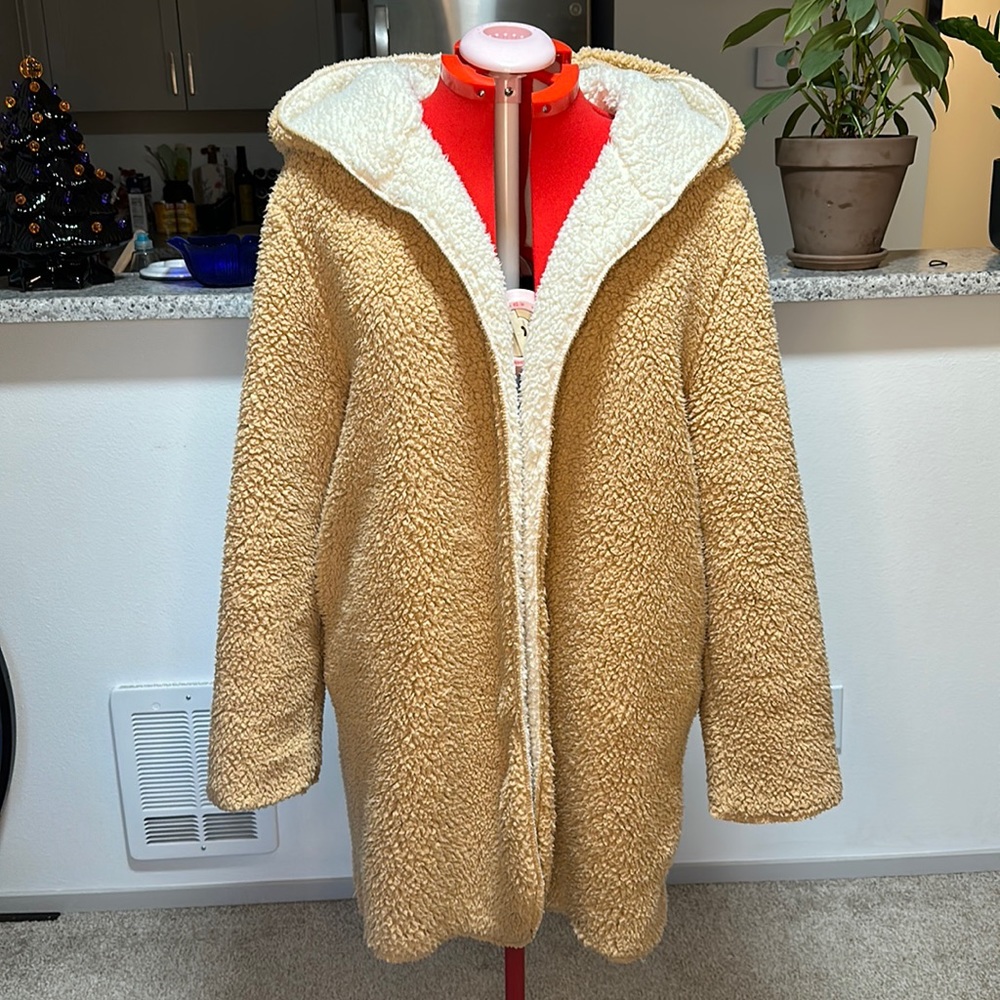 Once upon a dream teddy bear jacket from Sundance